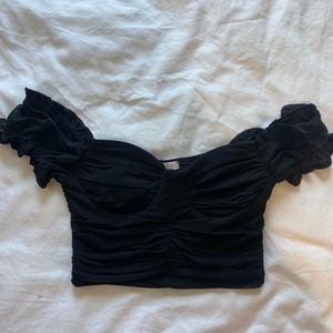 Who I Am Black Top, size 8